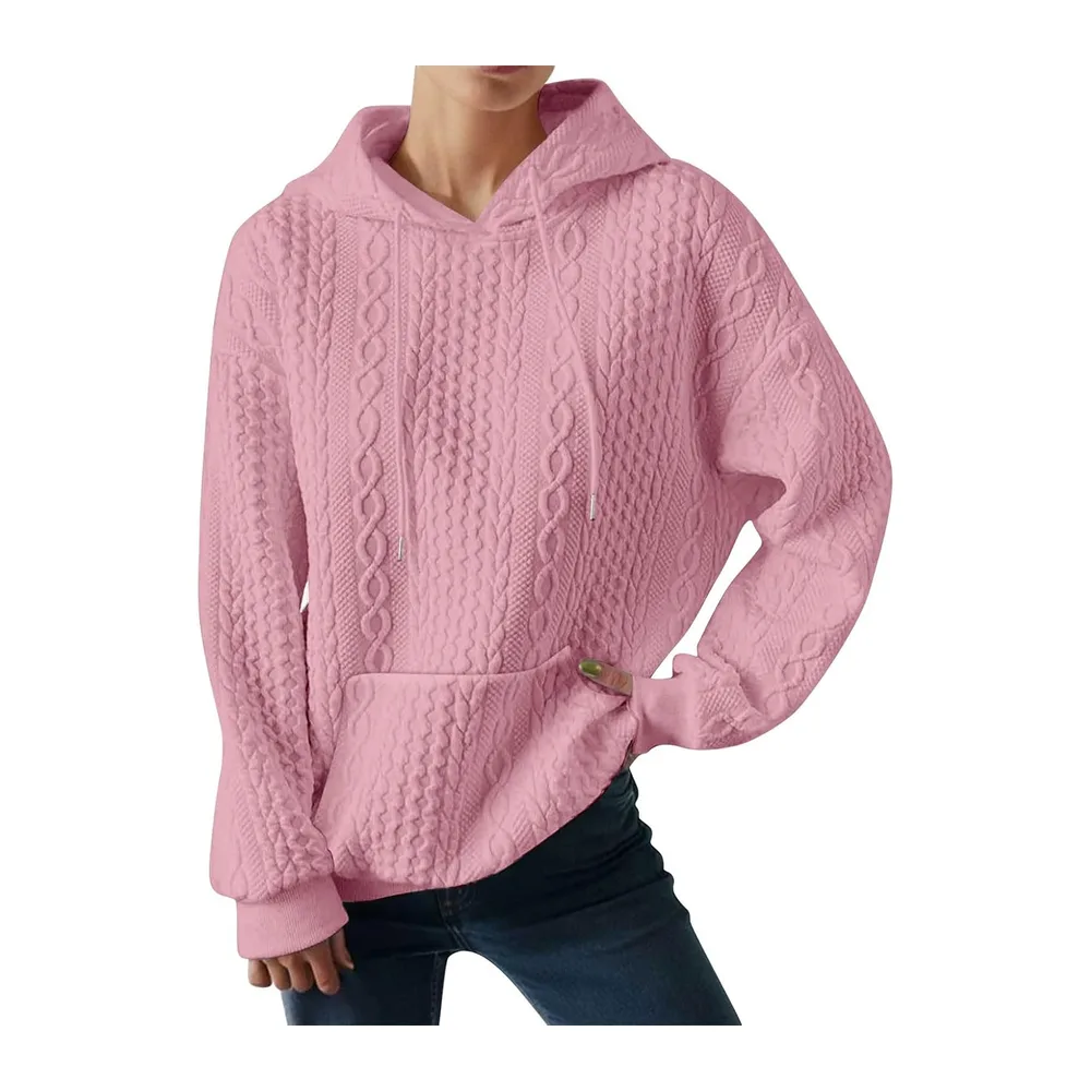 Sweat zippé printemps ete veste sport grande taille rose — Rouge