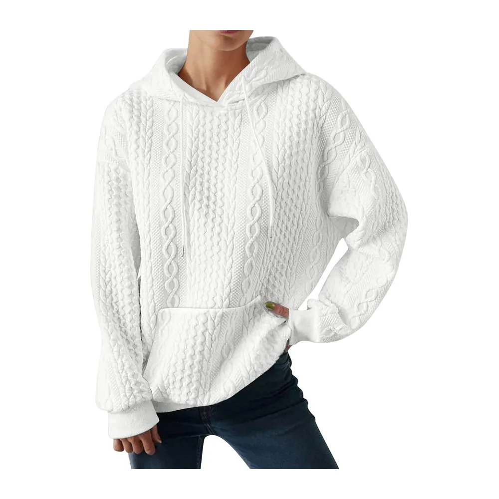 Sweat zippé printemps ete veste sport grande taille rose — Blanc