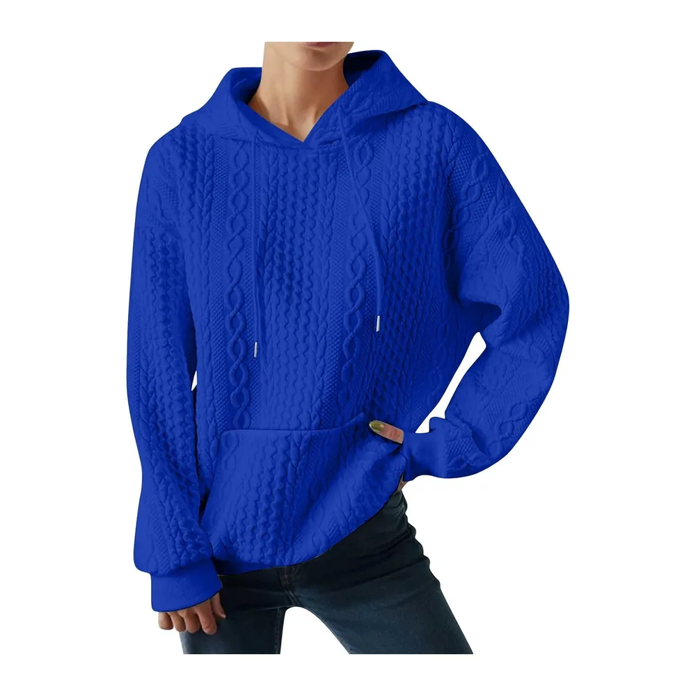 Sweat zippé printemps ete veste sport grande taille rose — Bleu