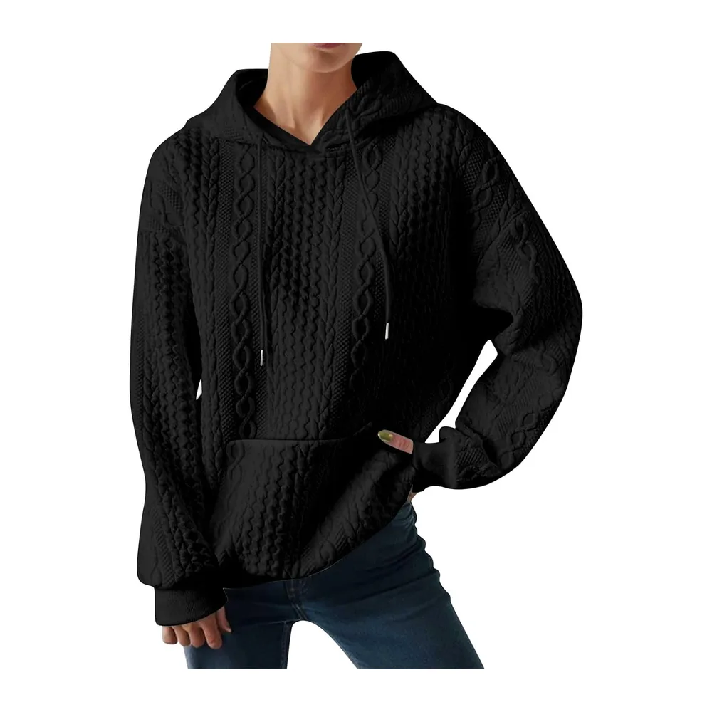 Sweat zippé printemps ete veste sport grande taille rose — Noir
