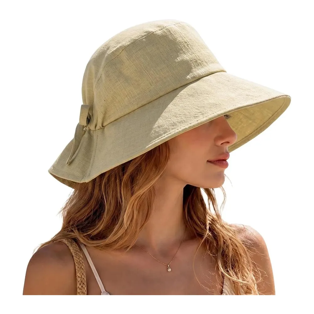 Anti UV Chapeau de Soleil avec Large Bord, Imperméable Séchage Rapide Respirante été