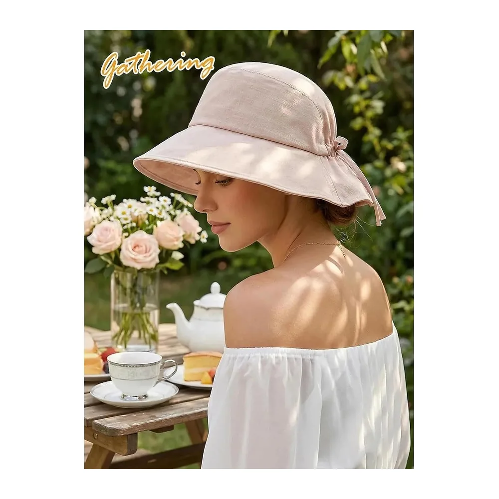 Anti UV Chapeau de Soleil avec Large Bord, Imperméable Séchage Rapide Respirante été