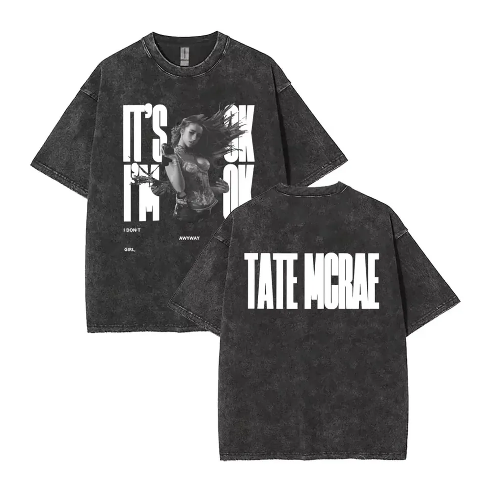 T-Shirt Haut À La Mode Et Polyvalent, T-Shirt Surdimensionné De Style Doux Et Cool — Grey8