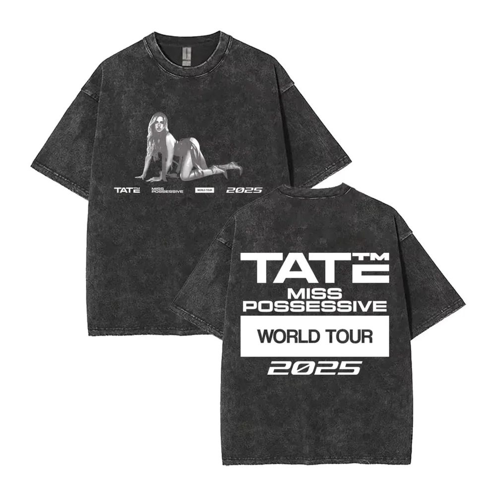 T-Shirt Haut À La Mode Et Polyvalent, T-Shirt Surdimensionné De Style Doux Et Cool — Grey7