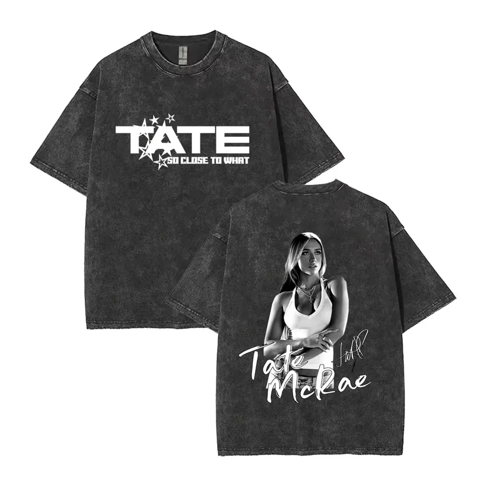 T-Shirt Haut À La Mode Et Polyvalent, T-Shirt Surdimensionné De Style Doux Et Cool — Grey1