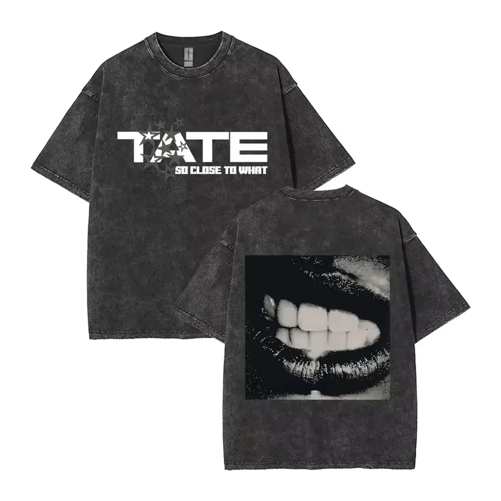 T-Shirt Haut À La Mode Et Polyvalent, T-Shirt Surdimensionné De Style Doux Et Cool — Grey4