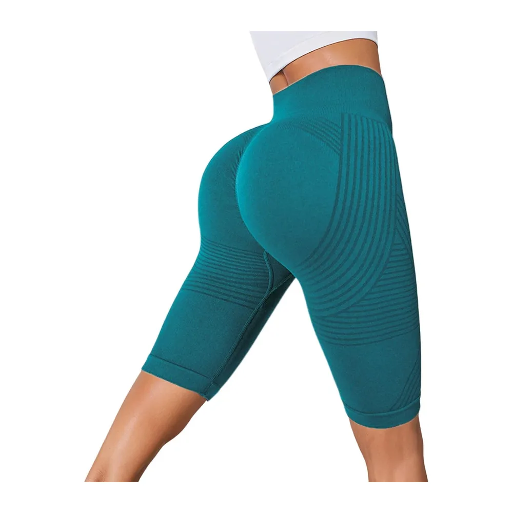 Cycling Shorts Leggings 3D Anti Cellulite Shorts, Sculpting Short Leggings — B-vert