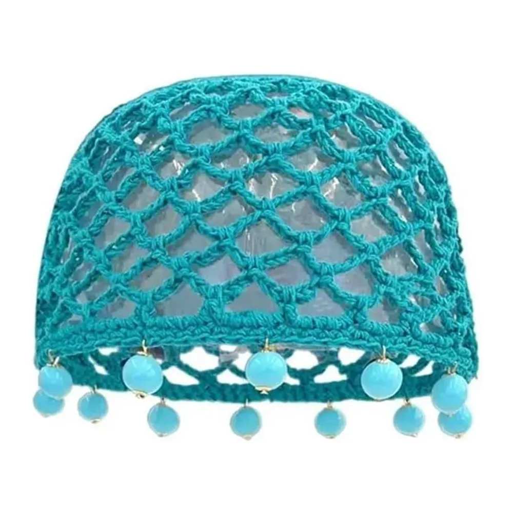 SDIUAKBV Bonnet Crochet Bonnet tricoté à Perles Rondes