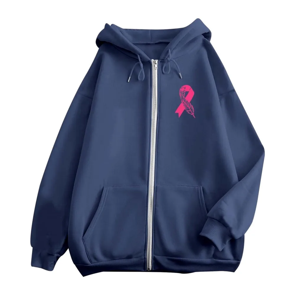 Sweat Octobre Rose — Navy