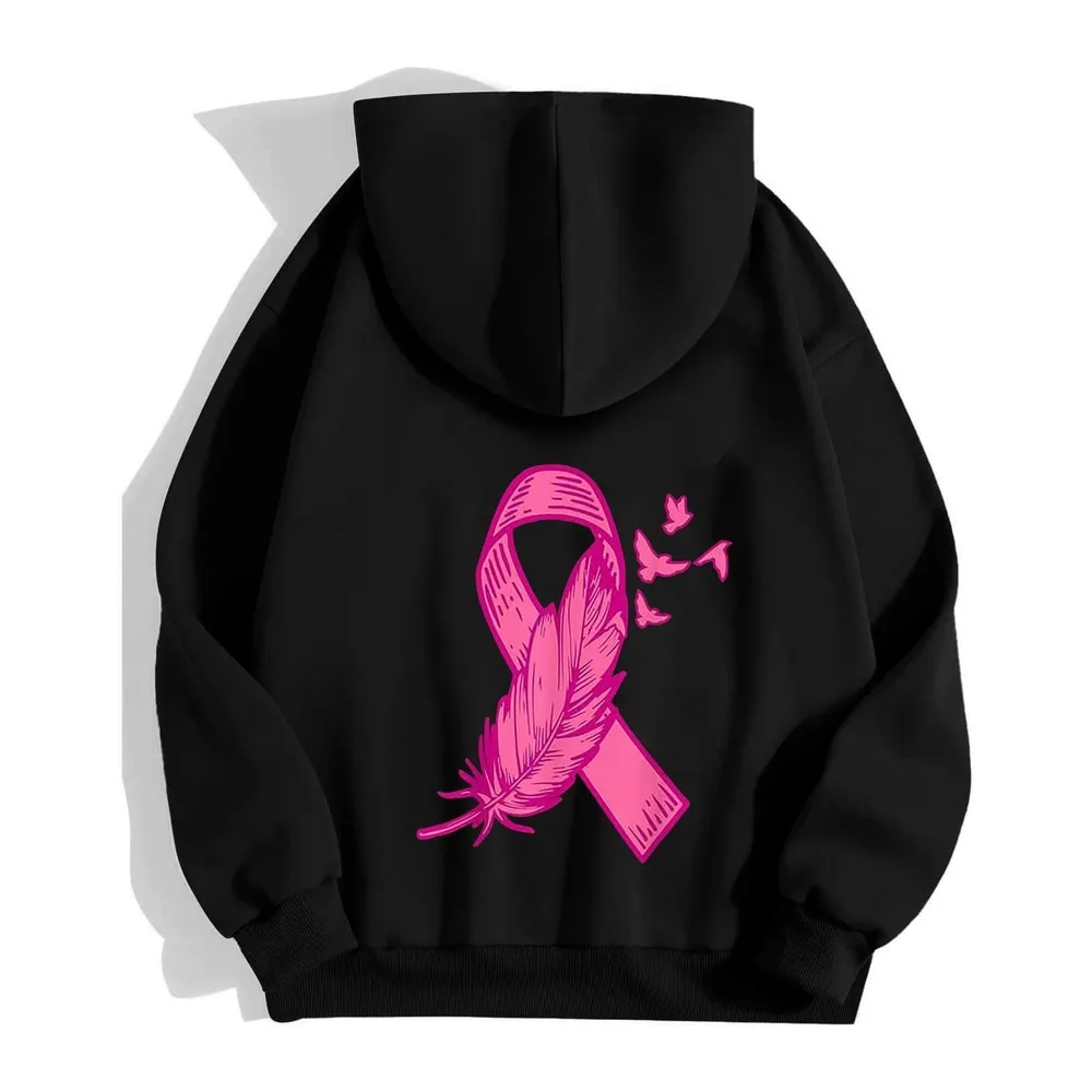 Sweat Octobre Rose — Noir