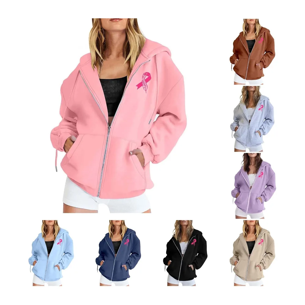 Sweat Octobre Rose — Noir