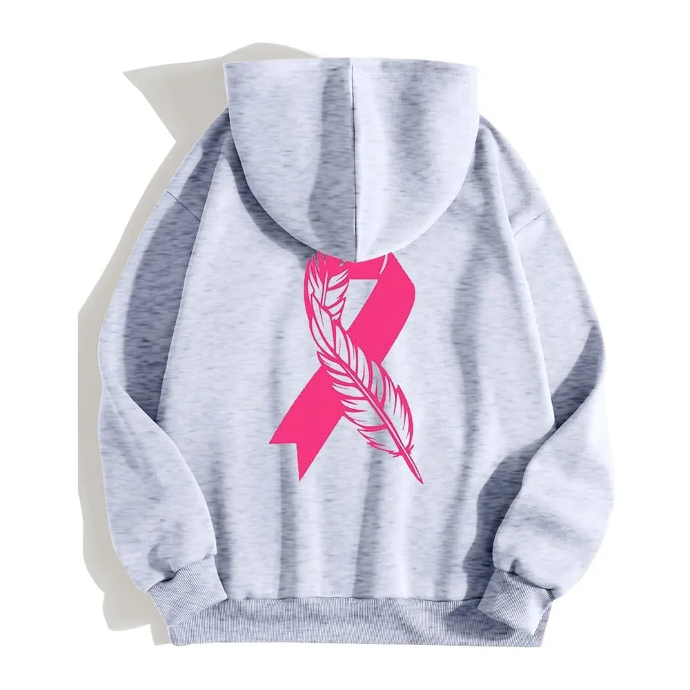 Sweat Octobre Rose — Gris