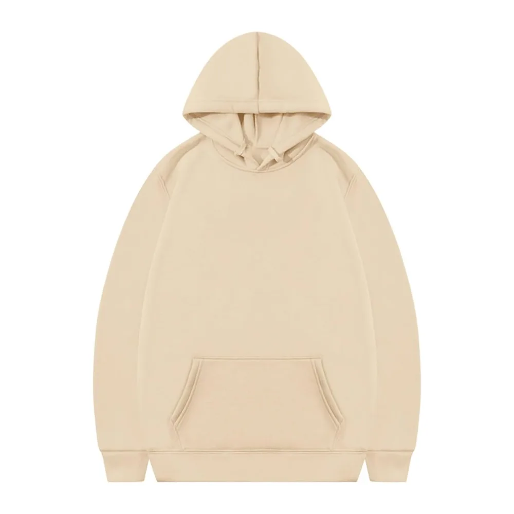 Ensemble Survêtement, Sweat Capuche Oversize et Pantalon Jambe Large — Beige